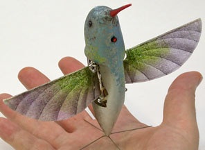 tiny high tech hummingbird spy drone - tiny hand sized military spy plane