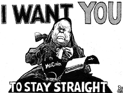Senator John McCain hates homosexuals!!! I want you to stay straight