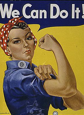 Rosie the Riveter WWII poster - The Poster